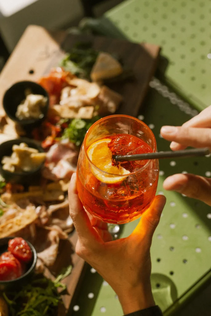 spritz planche charcuterie mangia forte